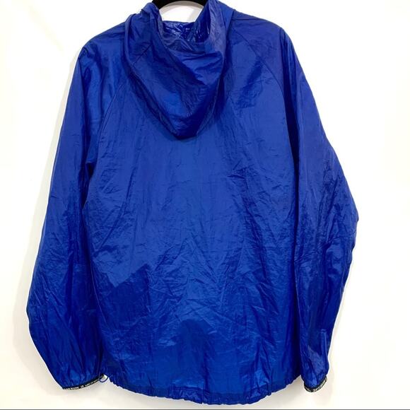Hind 24/7 365 Run Running Light Hooded Windbreaker Jacket Blue Small - Picture 4 of 15